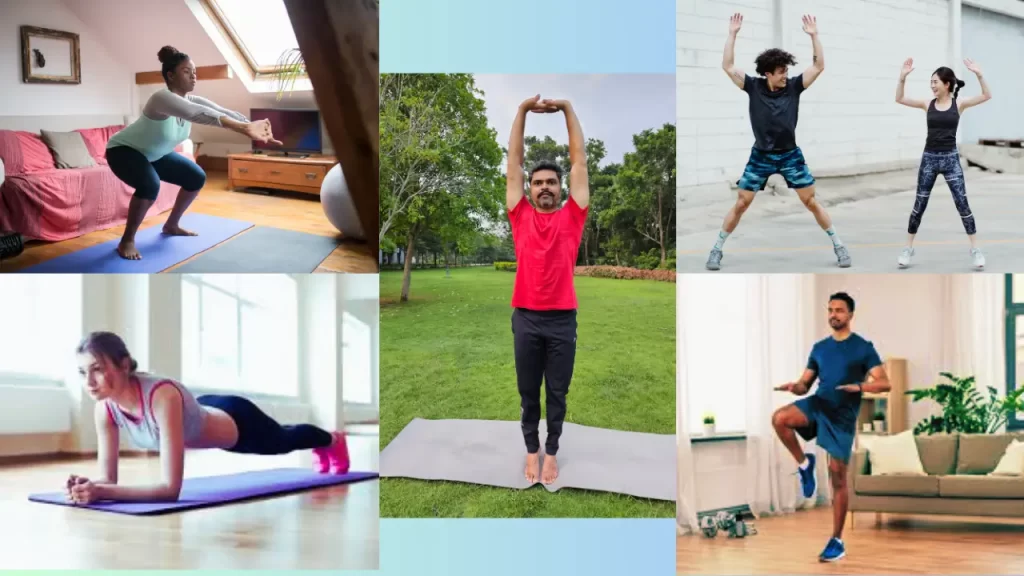 exercícios rápidos