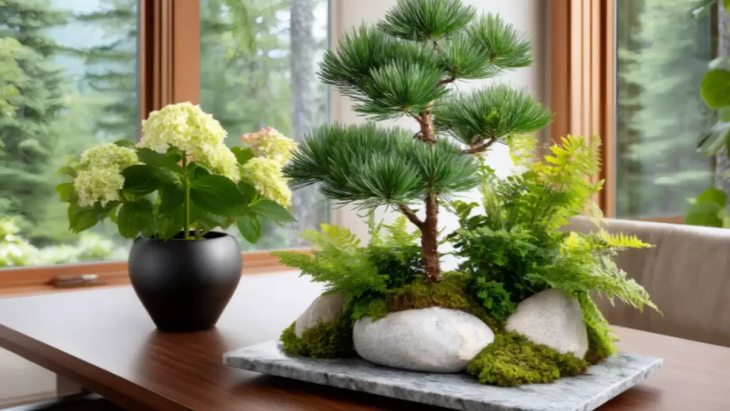 Jardinagem zen em vasos